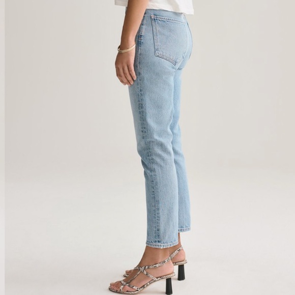 AGOLDE Riley High Rise Straight Crop in Renewal - Picture 7 of 11